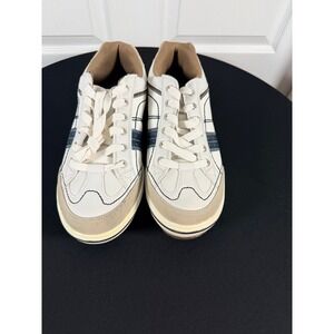 Day Five Renegade Mens Sneakers White Navy Tan Low Top Casual Shoes 317115 11M